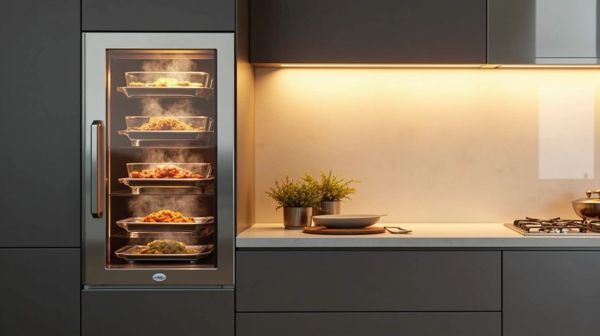 Vitrine chauffante verticale : une solution innovante pour conserver vos plats chauds